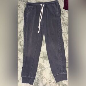 Gray joggers